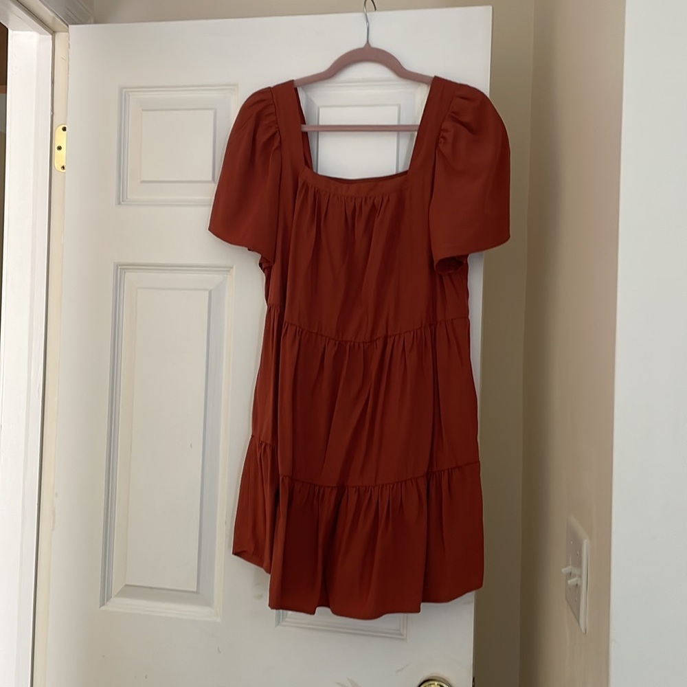 Altar’d State Rust Mini Dress